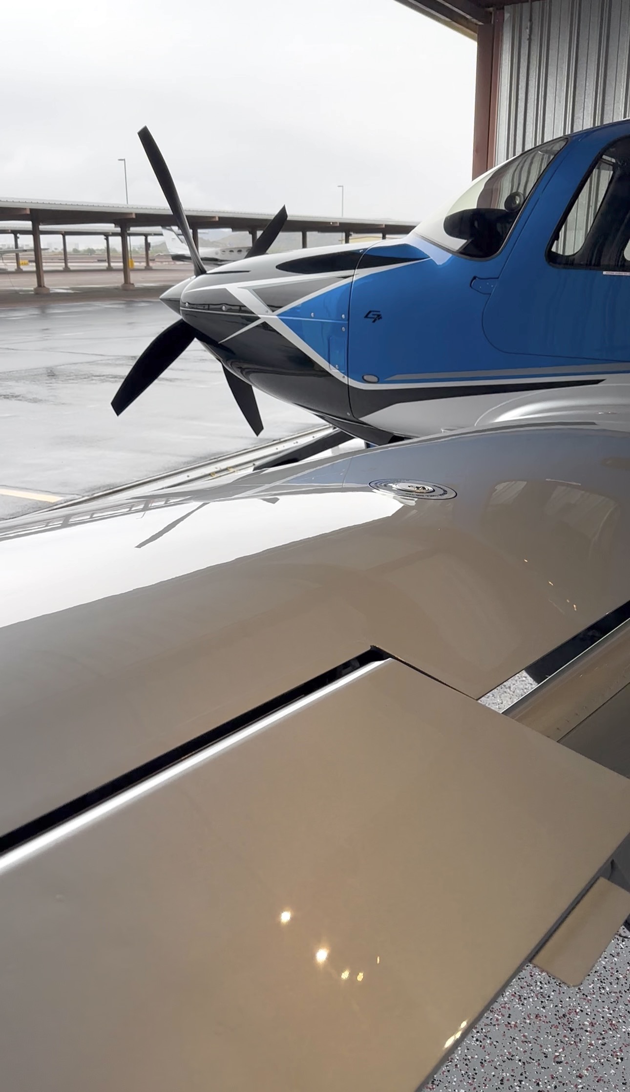 Cirrus SR22T detailing
