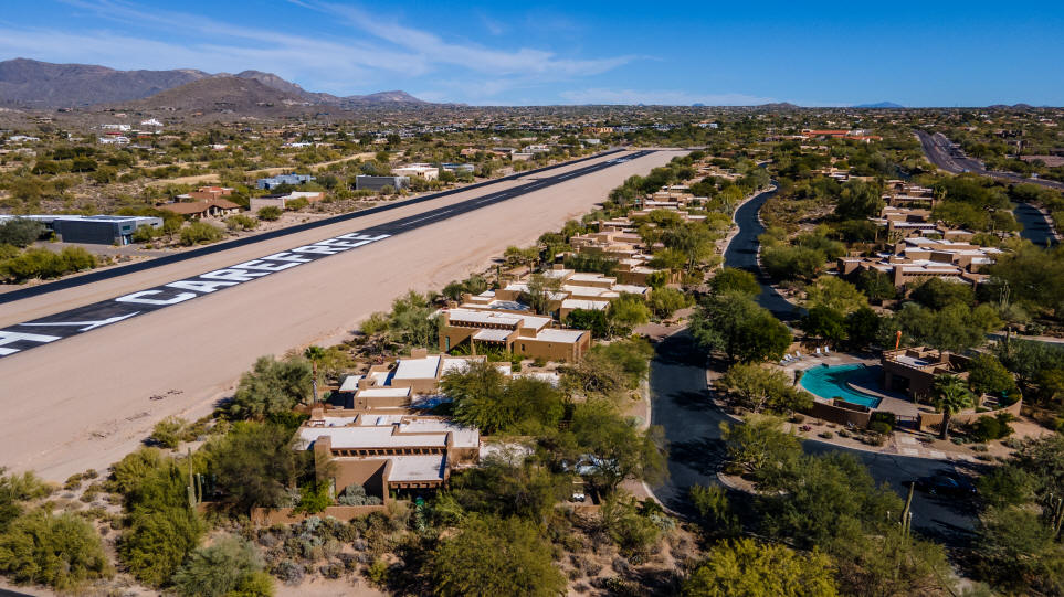 Mobile aircraft detailing at Sky Ranch at Carefree 18AZ